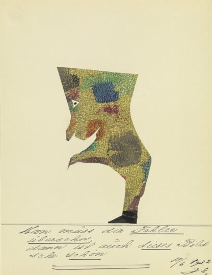 ‘Man muss die Fehler übersehen …’ by John Elsas