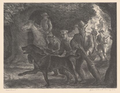 Manhunt by John Steuart Curry