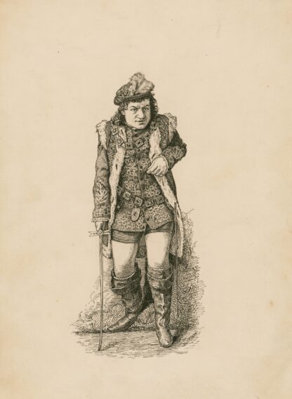Mansfield as Richard III by David Edward Cronin