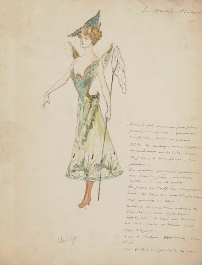 Maquettes de costumes en M by Charles Bétout