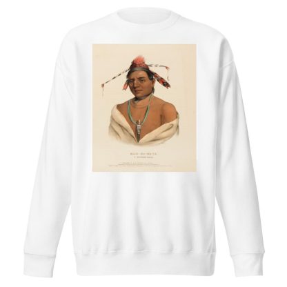 Mar-Ko-Me-Te, A Menomene Brave by Charles Bird King Sweatshirt