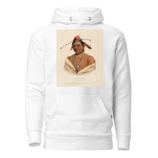 Mar-Ko-Me-Te, A Menomene Brave by Charles Bird King Hoodie