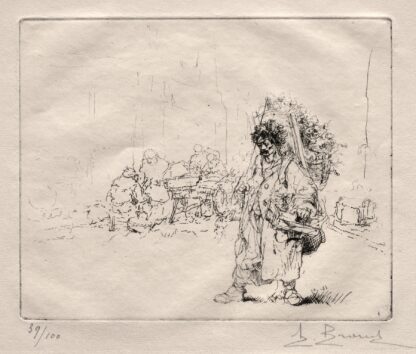 Marchand a la Hotte by Auguste Brouet