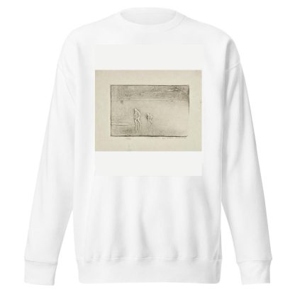 Marée basse by Pierre Roche Sweatshirt
