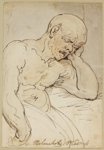 Melancholy madness by Thomas Rowlandson