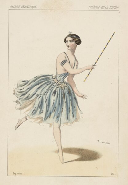 Melle. Carlotta Grisi dans La filleule des fées, 2e. acte by Alexandre Lacauchie