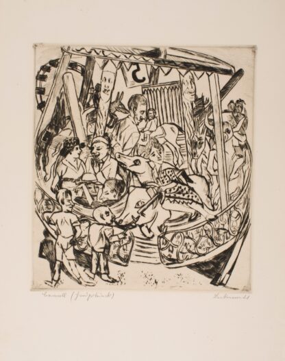 Merry-Go-Round by Max Beckmann