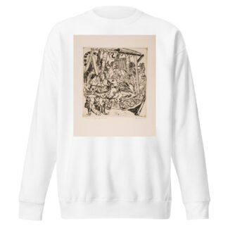 Merry-Go-Round by Max Beckmann Sweatshirt