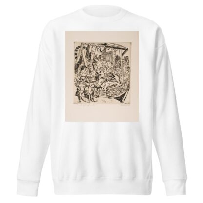 Merry-Go-Round by Max Beckmann Sweatshirt