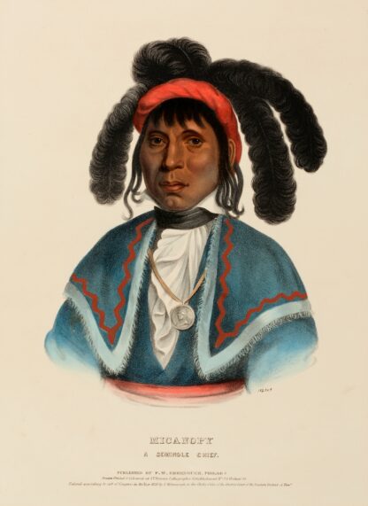 Micanopy. A Seminole Chief by Charles Bird King