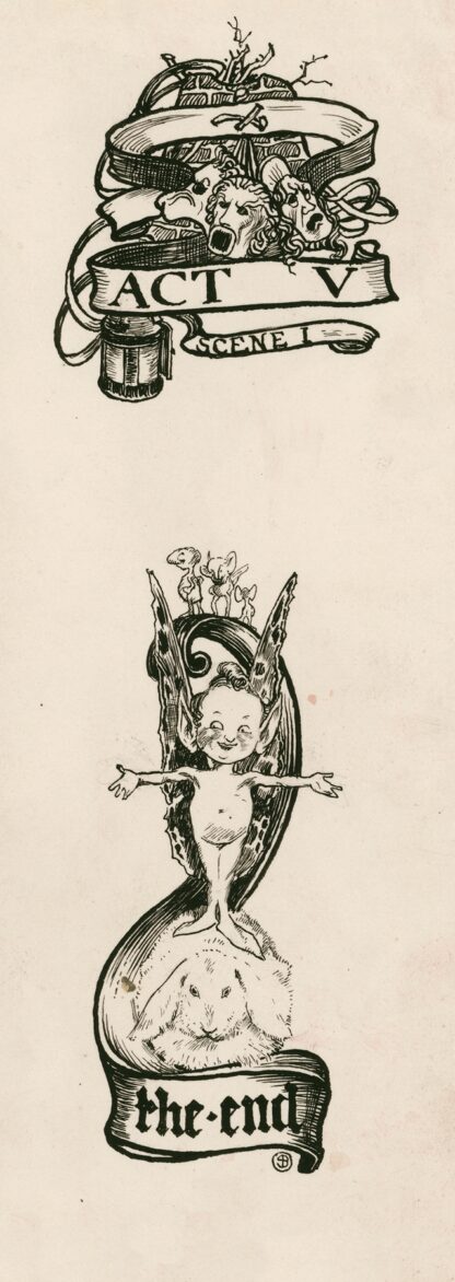 Midsummer night’s dream; Headings 2 by Byam Shaw