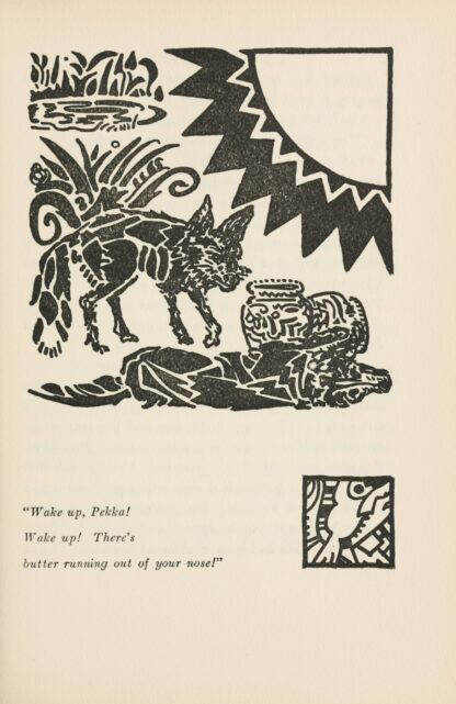 Mighty Mikko; a book of Finnish fairy tales and folk tales Pl.25 by Parker Hoysted Fillmore