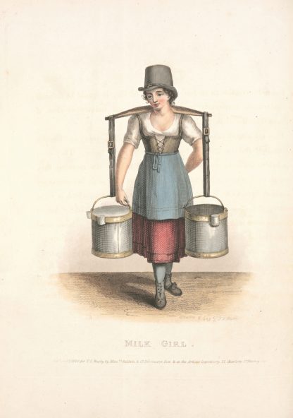 Milk girl by Thomas Lord Busby