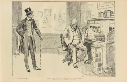 Millionaire; ‘How do I know, sir, that you have any business ability’ by Charles Dana Gibson