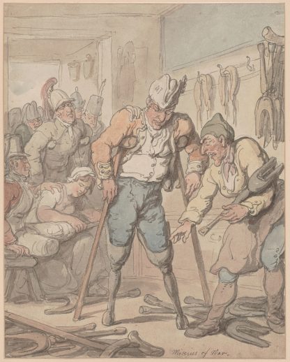 Miseries of war by Thomas Rowlandson