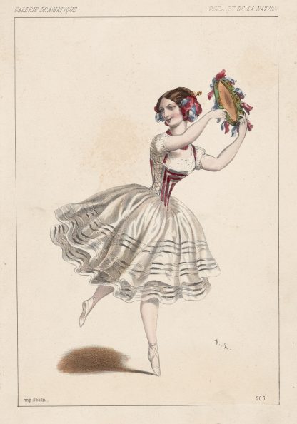 Mme Cérito-St.-Léon, rôle de Stella, 2e tableau by Alexandre Lacauchie