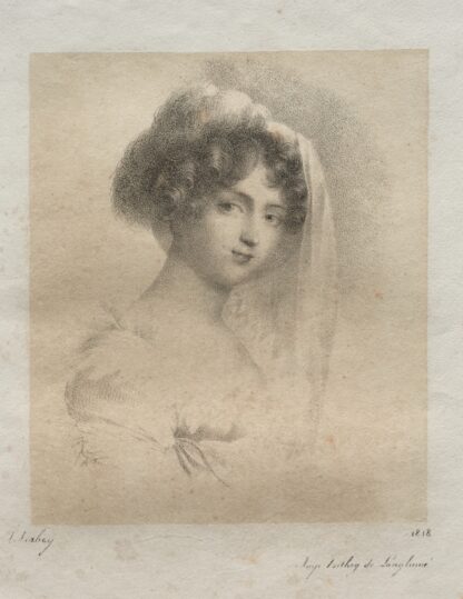 Mme. Horace Vernet by Jean-Baptiste Isabey