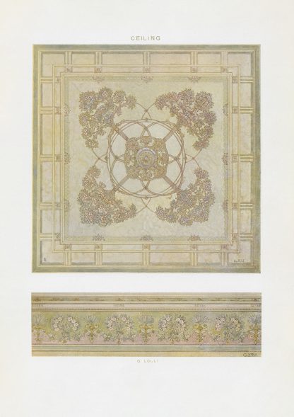 Modern decorative art Vol. II Pl.47 by Paul Wenzel (Publisher)