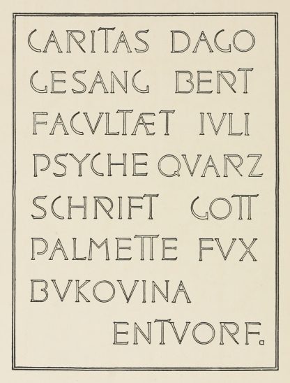 Modern German Capitals 2 by Frank Chouteau Brown
