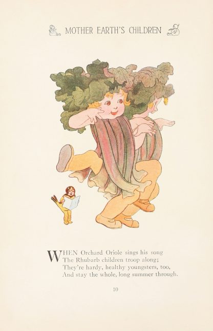 Mother Earth’s children; the frolics of the fruits and vegetables Pl.02 by Marion T. Ross
