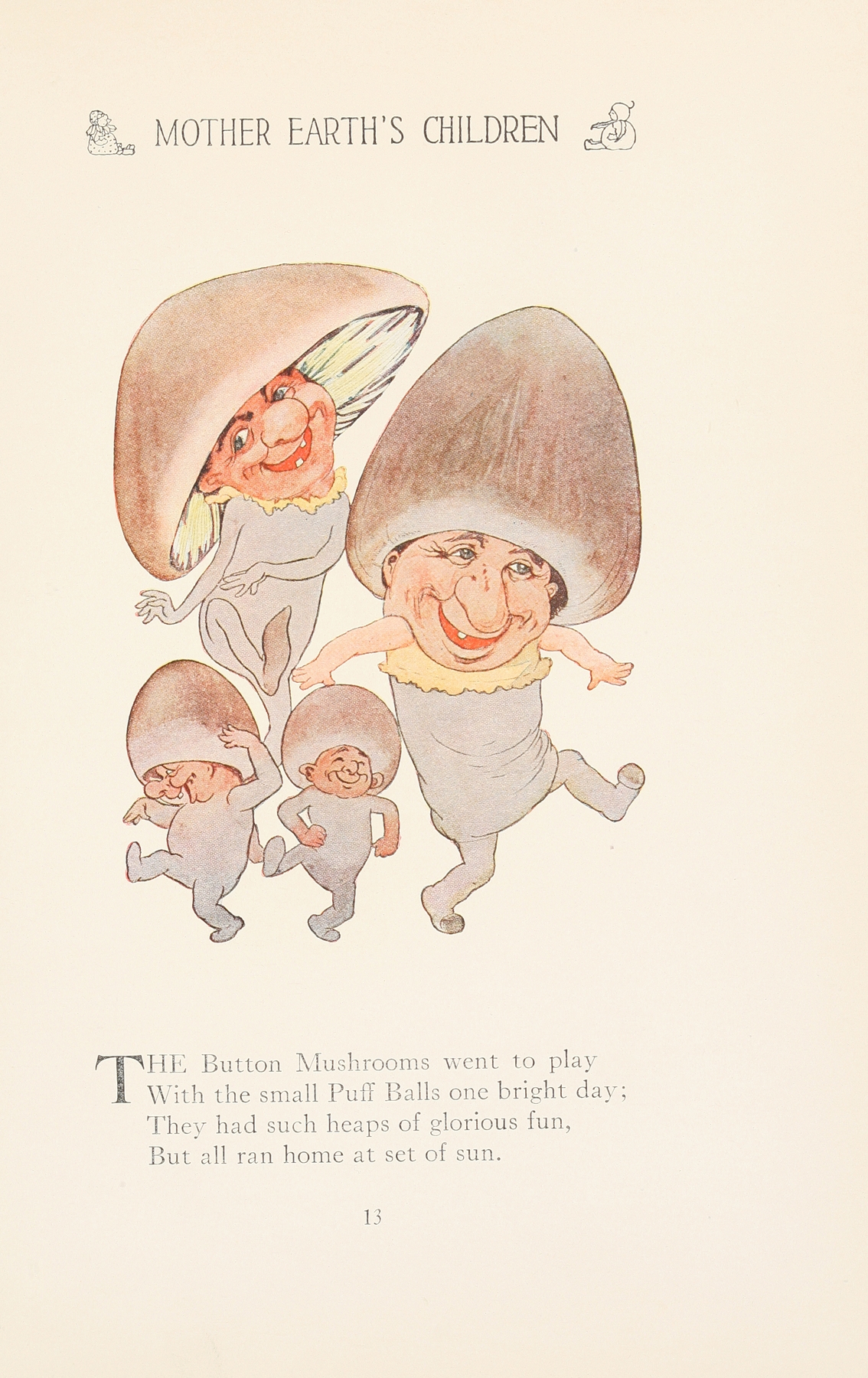 Mother Earth’s children; the frolics of the fruits and vegetables Pl.05 by Marion T. Ross