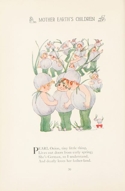 Mother Earth’s children; the frolics of the fruits and vegetables Pl.12 by Marion T. Ross