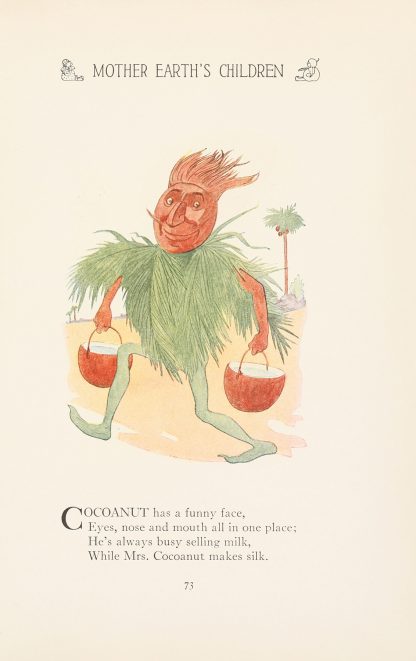 Mother Earth’s children; the frolics of the fruits and vegetables Pl.65 by Marion T. Ross