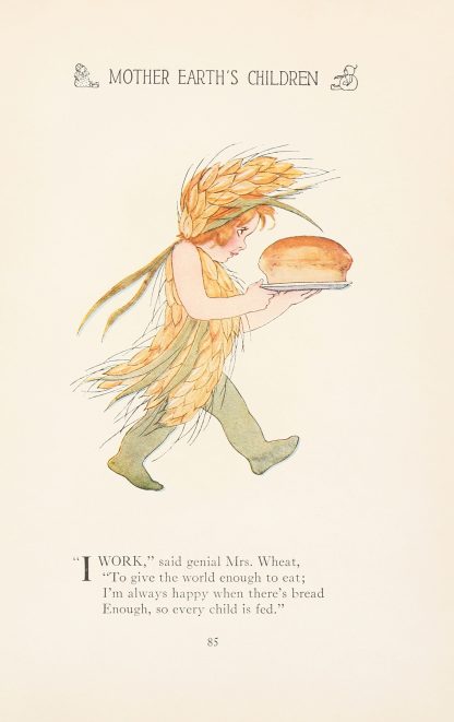 Mother Earth’s children; the frolics of the fruits and vegetables Pl.77 by Marion T. Ross
