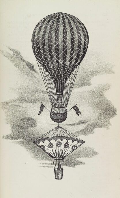 Mr. Cocking’s parachute by P.S. Duval & Son.