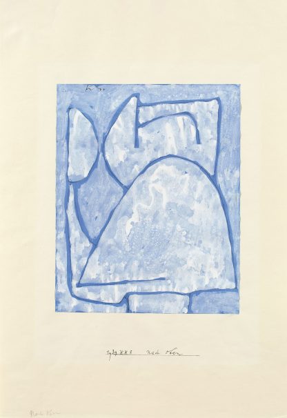 Nach oben by Paul Klee