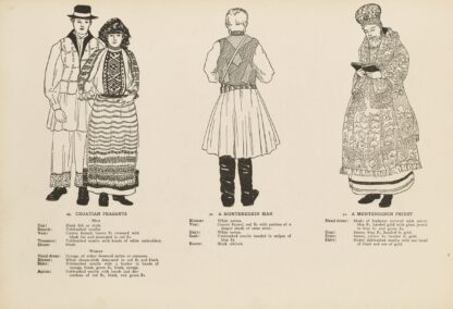 National costumes of the Slavic peoples Pl.13 by Margaret Hubbard