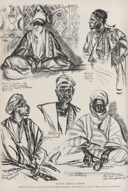 Native African Chiefs by Cyrus Leroy Baldridge