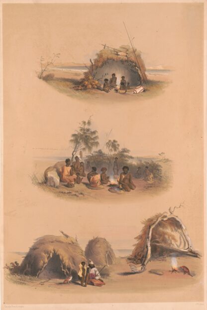 Native dwellings by Giles Litho.