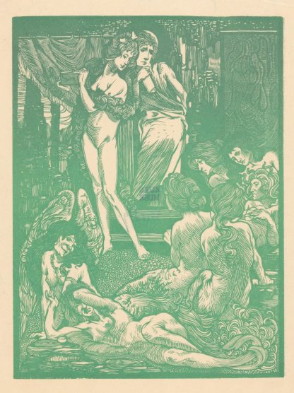 Negen fantastische vrouwenfiguren by Johannes Josephus Aarts