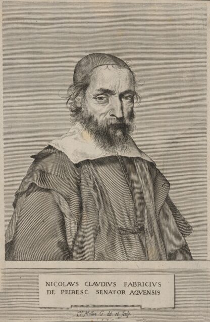 Nicolas Claude Fabri de Peiresc Senator of Aquensis by Claude Mellan