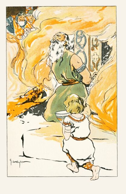 No one gave him a thought of pity save little Agnar by George Hand Wright