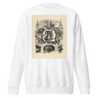 Noël by Edmond Morin Sweatshirt