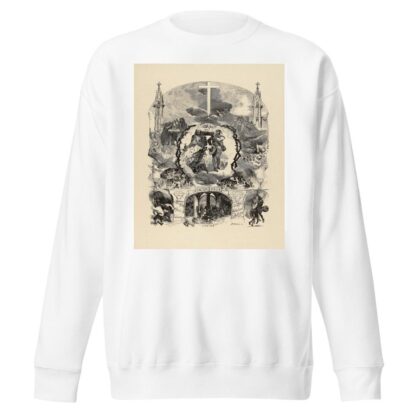 Noël by Edmond Morin Sweatshirt