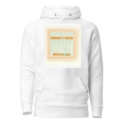 November by Alfred Roller Hoodie
