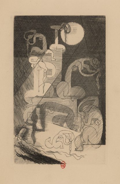 Nuit rhénane by Louis Marcoussis
