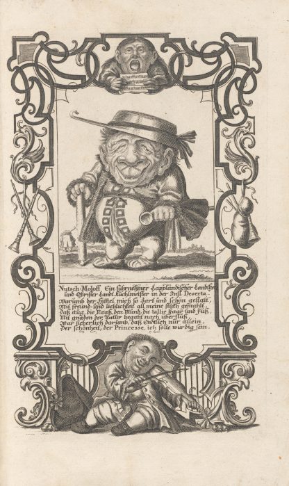 Nutsch-Moloff Ein führnehmer Lappländischer Landherr und obristen land Kuchlmeister in der Insl Deserta, Pl. 50 by Elias Baeck