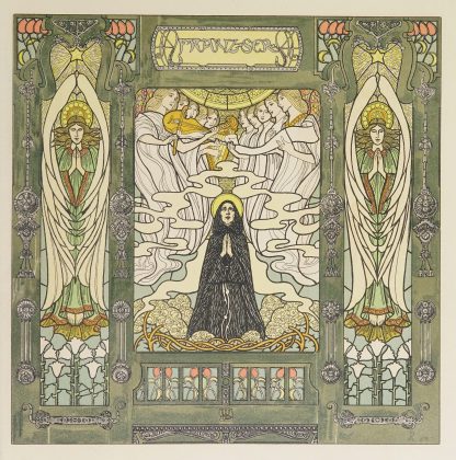 Oesterreichische Monatsbilder Pl.21 by Heinrich Lefler