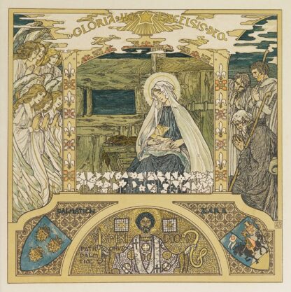 Oesterreichische Monatsbilder Pl.25 by Heinrich Lefler