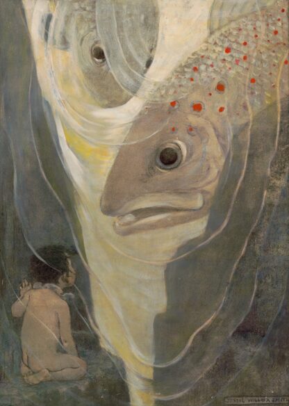 Oh, don’t hurt me! cried Tom. I only want to look at you; you are so handsome by Jessie Willcox Smith