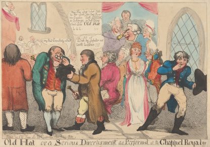 Old Hat or a Serious Divertisment as Performed at the Chappel Royal by John Cawse