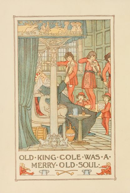 Old King Cole was a merry old soul by Francis Donkin Bedford