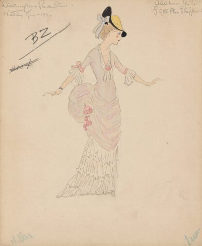 Old New York-Fifth Ave Flapper by Helen Marguerite O'Kane