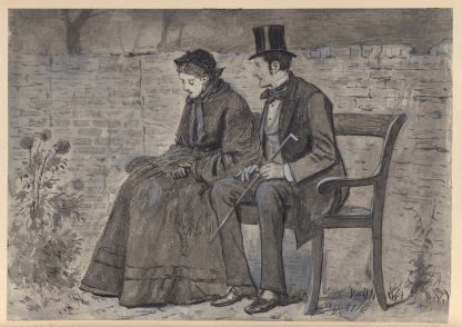 On the bench by Francis Arthur Fraser