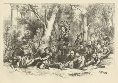 On to Washington!. by Thomas Nast