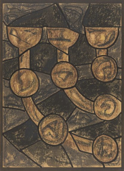 Ontwerp voor raam in het Noordertransept in de Dom te Utrecht 21 by Richard Nicolaüs Roland Holst